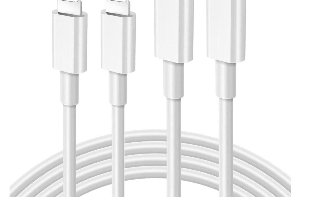 HOT DEAL – USB C Lightnin Cable 2 Pack 6 Feet Just $2.55 shipped!